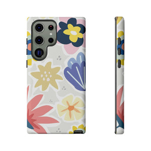 Blue Bouquet Happy Flower Samsung Case (Protective) Samsung Galaxy S23 Ultra Matte Phone Case