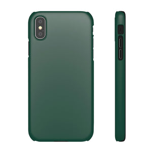 Brunswick Green iPhone Case (Slim) iPhone XS Matte Phone Case