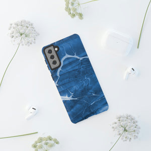 Ebru Blue Android Case (Protective) Phone Case