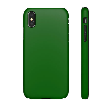 Dark Green iPhone Case (Slim) iPhone X Matte Phone Case