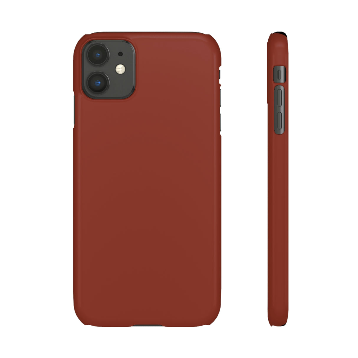 Burnt Umber iPhone Case (Slim) iPhone 11 Glossy Phone Case