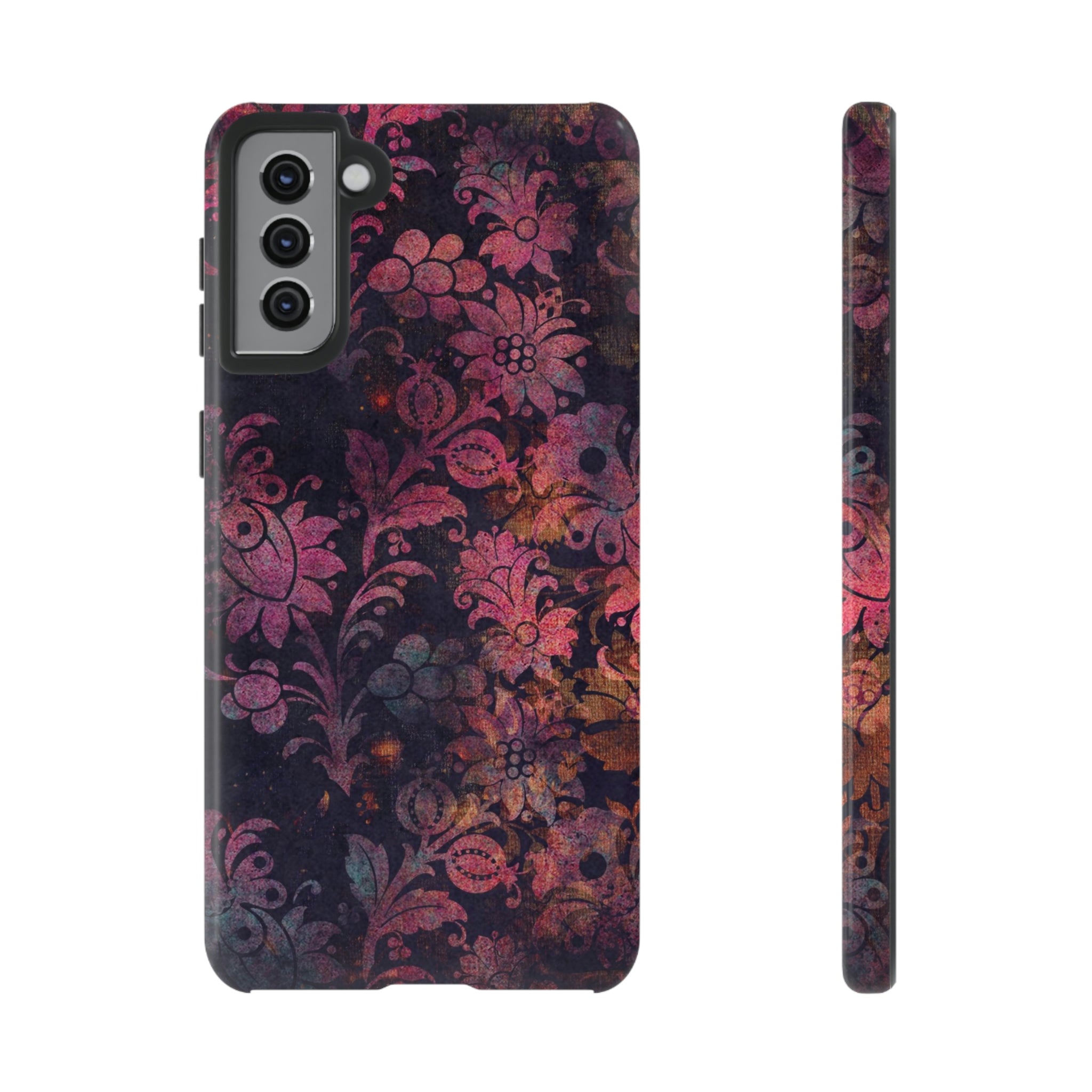 Grungepa Gothic Flower Samsung Case (Protective) Samsung Galaxy S21 Plus Glossy Phone Case