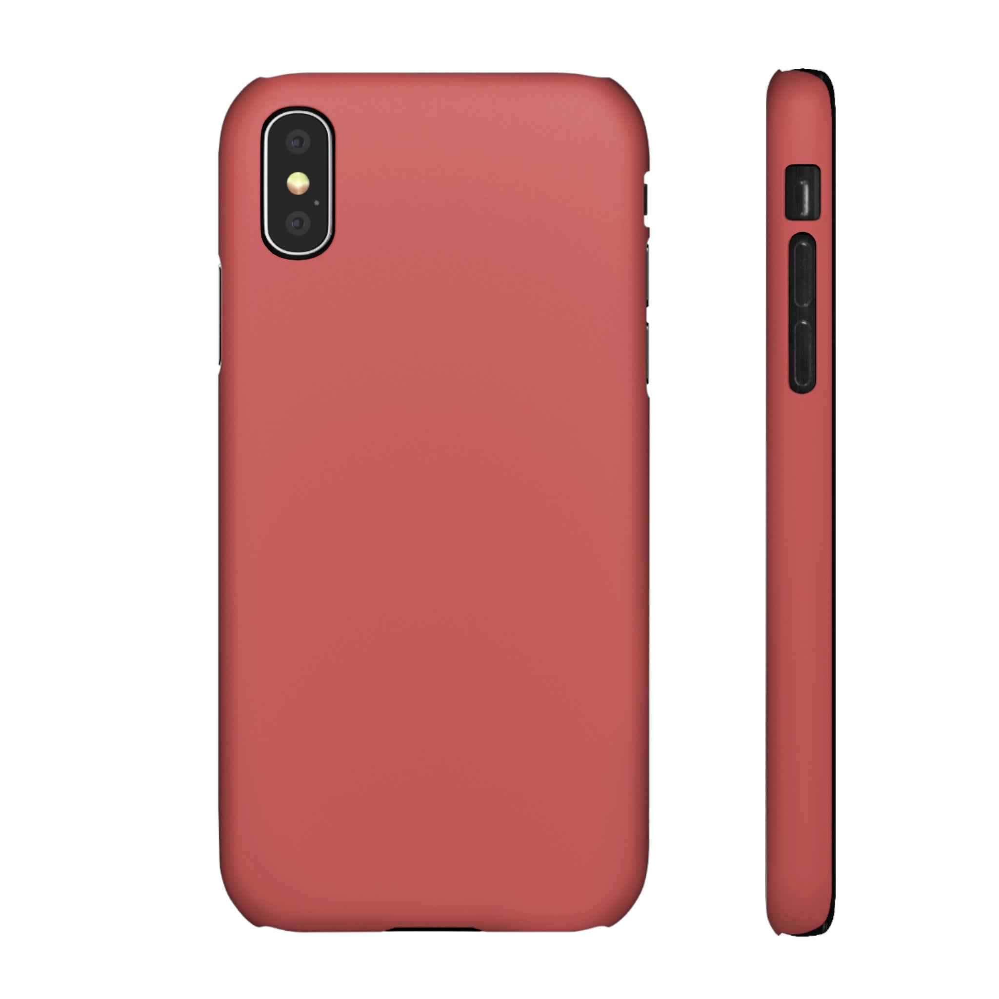 Indian Red iPhone Case (Slim) iPhone X Matte Phone Case