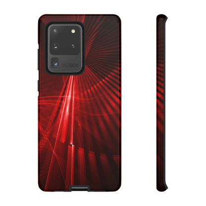 Red Disco Lights Android Case (Protective) Samsung Galaxy S20 Ultra Glossy Phone Case