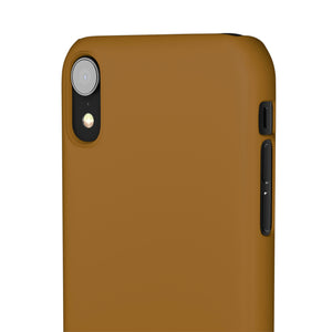 Golden Brown iPhone Case (Slim) Phone Case