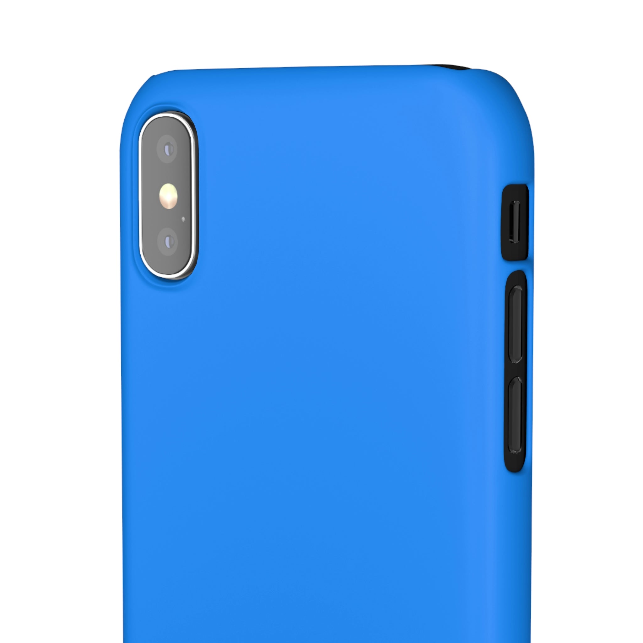 Dodger Blue iPhone Case (Slim) Phone Case