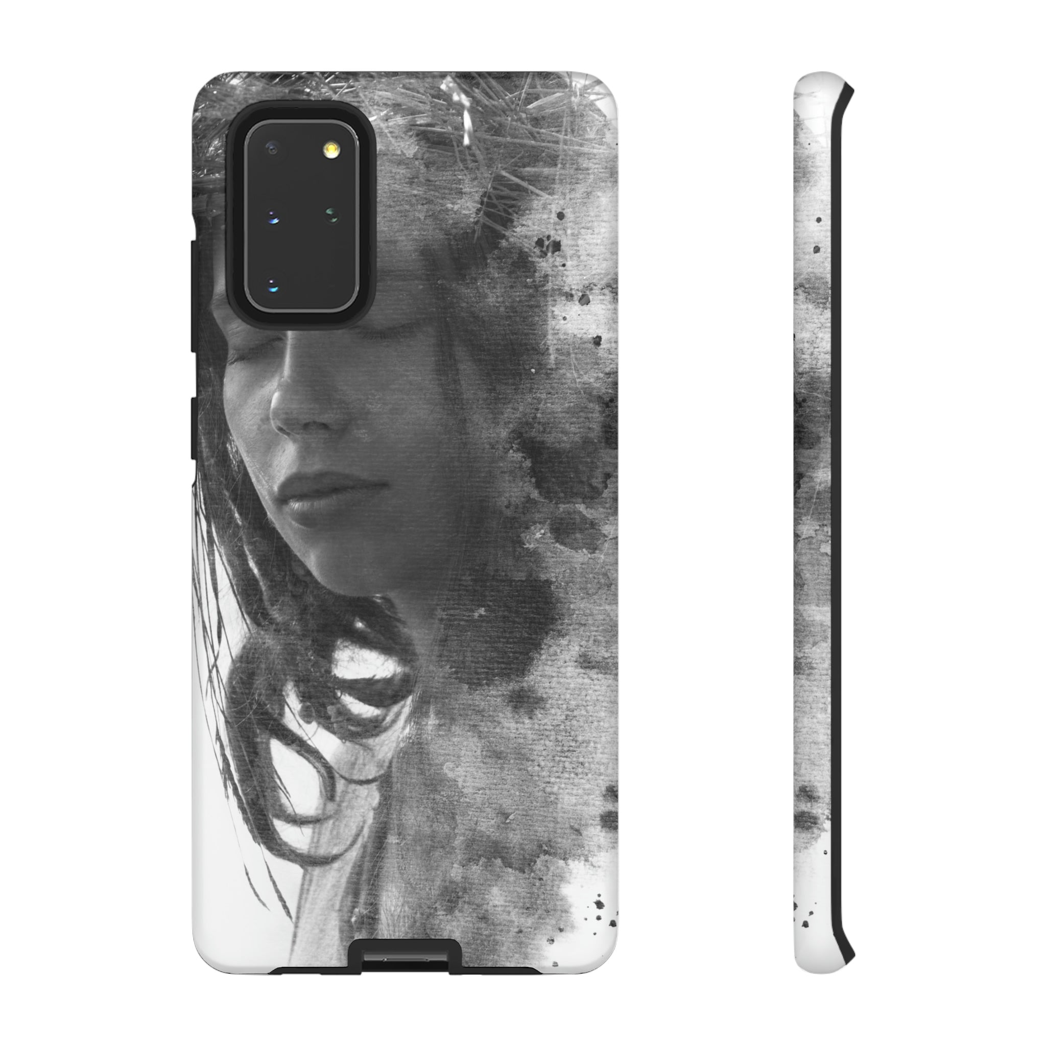 Portrait Lady Android Case (Protective) Samsung Galaxy S20+ Matte Phone Case