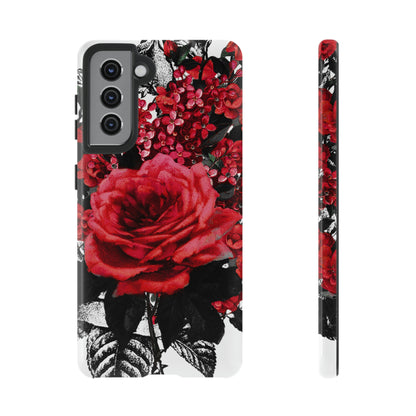 Rola Gothic Flower Samsung Case (Protective) Samsung Galaxy S21 Glossy Phone Case