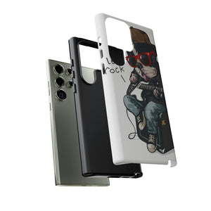 Rock n Roll Dog Android Case (Protective) Phone Case