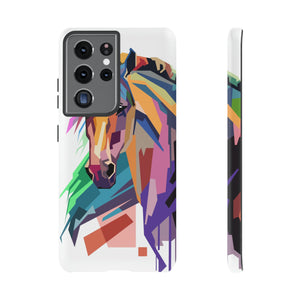 Illustration Horse Android Case (Protective) Samsung Galaxy S21 Ultra Matte Phone Case