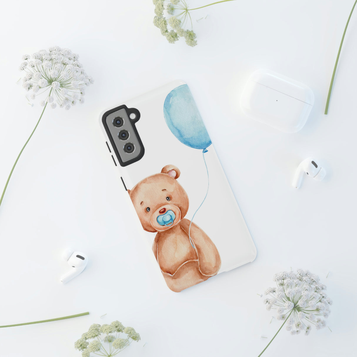 Cute Teddy Bear Android Case (Protective) Phone Case