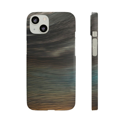 Brush Strokes Ink Art iPhone Case (Slim) iPhone 13 Matte Phone Case