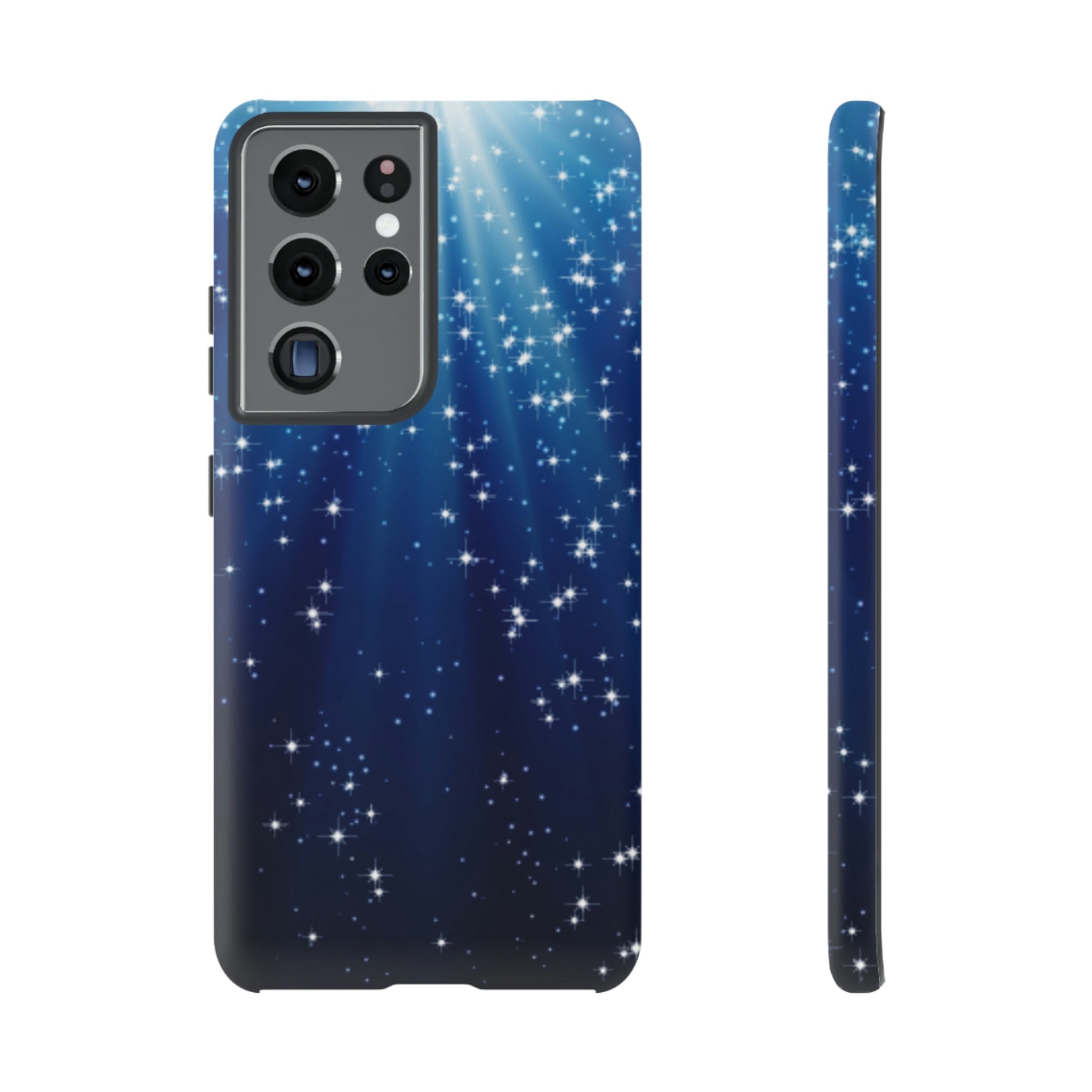 Stars Blue Sky Android Case (Protective) Samsung Galaxy S21 Ultra Matte Phone Case