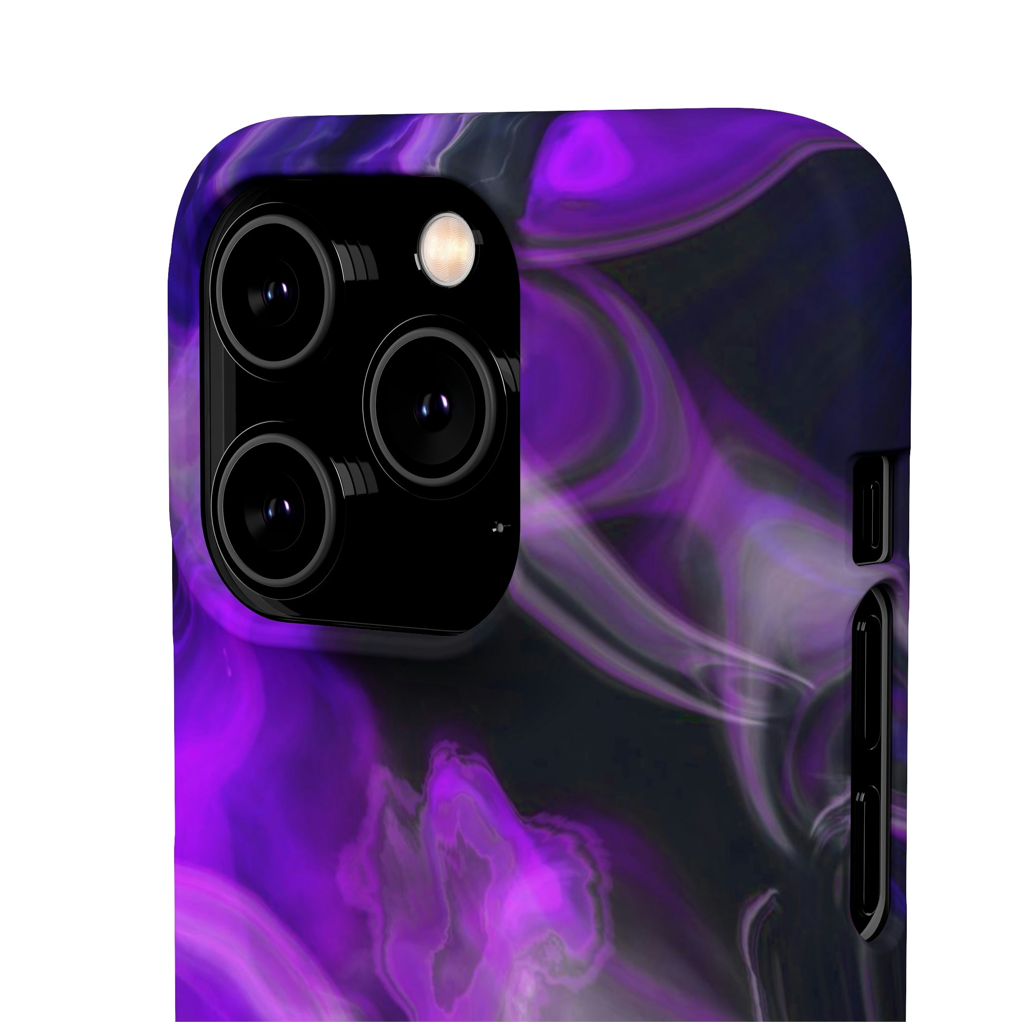 Purple Marble iPhone Case (Slim) Phone Case