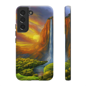 Fantasy Waterfall Android Case (Protective) Samsung Galaxy S22 Matte Phone Case