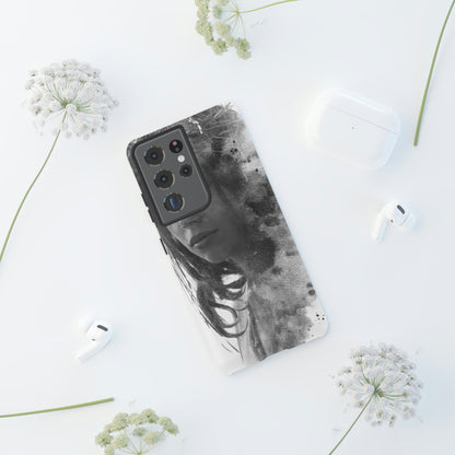 Portrait Lady Android Case (Protective) Phone Case