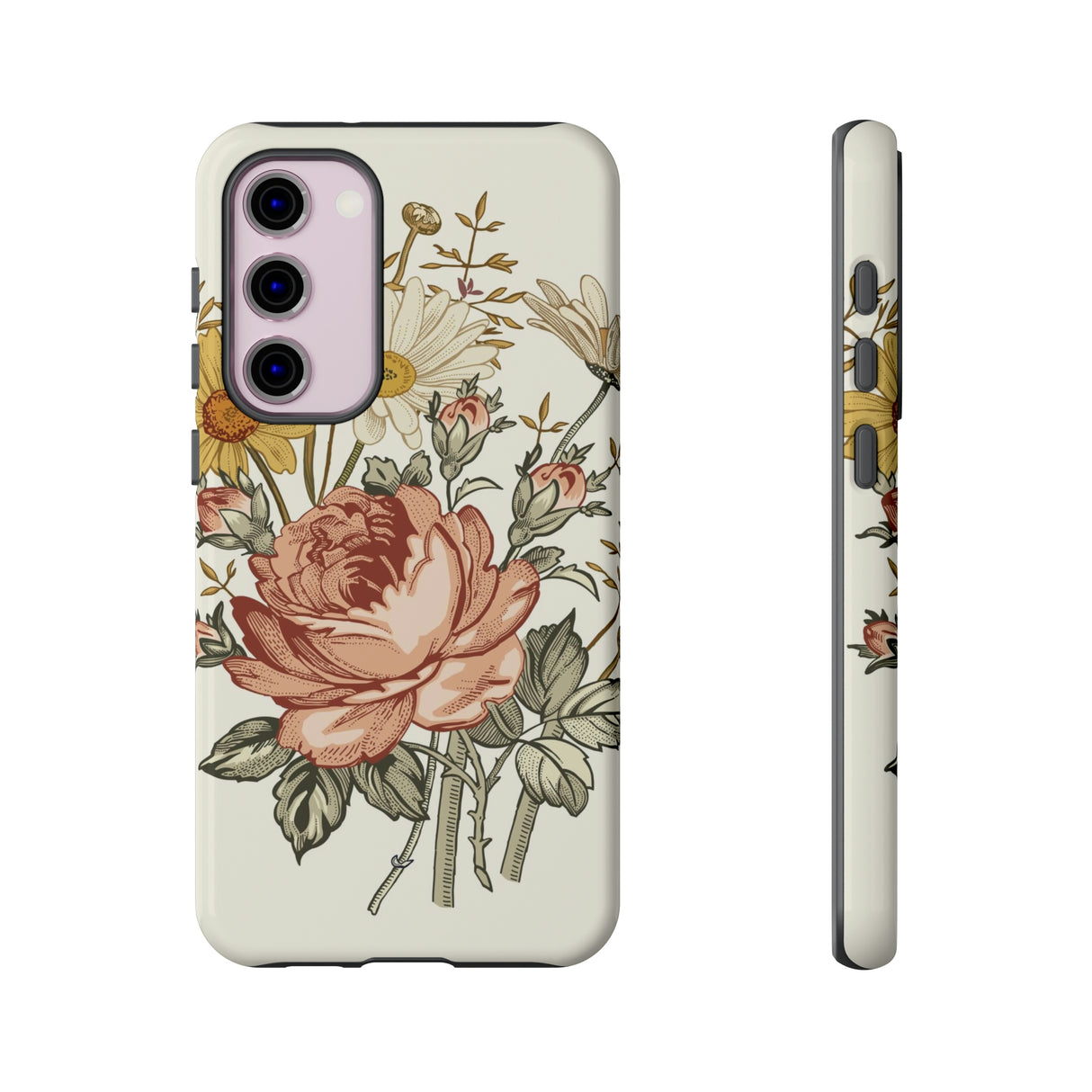 Bouquet Vintage Flower Samsung Case (Protective) Samsung Galaxy S23 Plus Glossy Phone Case