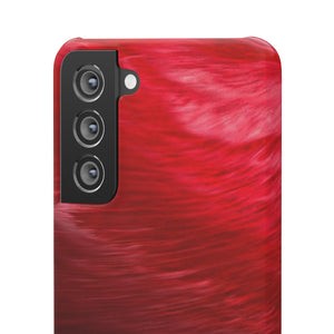 Red Feather Ink Art Android Case (Slim) Phone Case