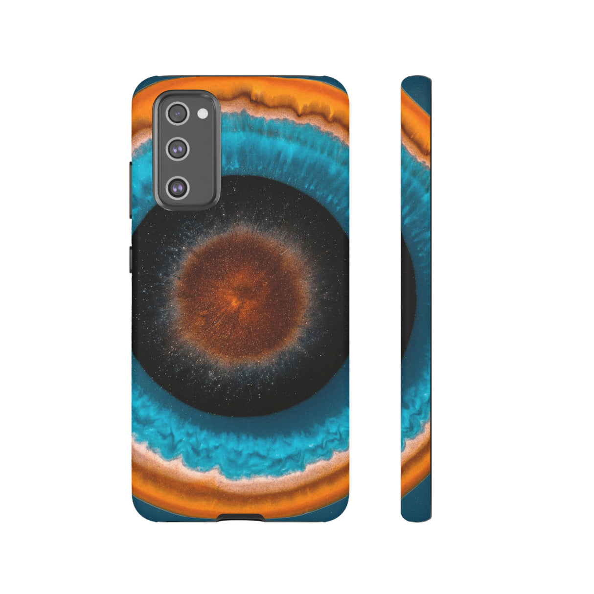 Center of Space Ink Art Android Case (Protective) Samsung Galaxy S20 FE Matte Phone Case