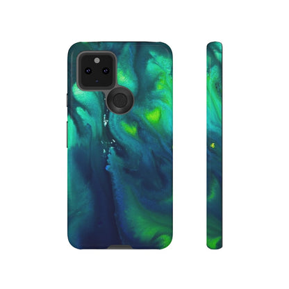 Northen Light Ink Art Android Case (Protective) Google Pixel 5 Glossy Phone Case