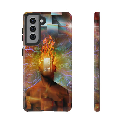 Burning Mind Android Case (Protective) Samsung Galaxy S21 Glossy Phone Case