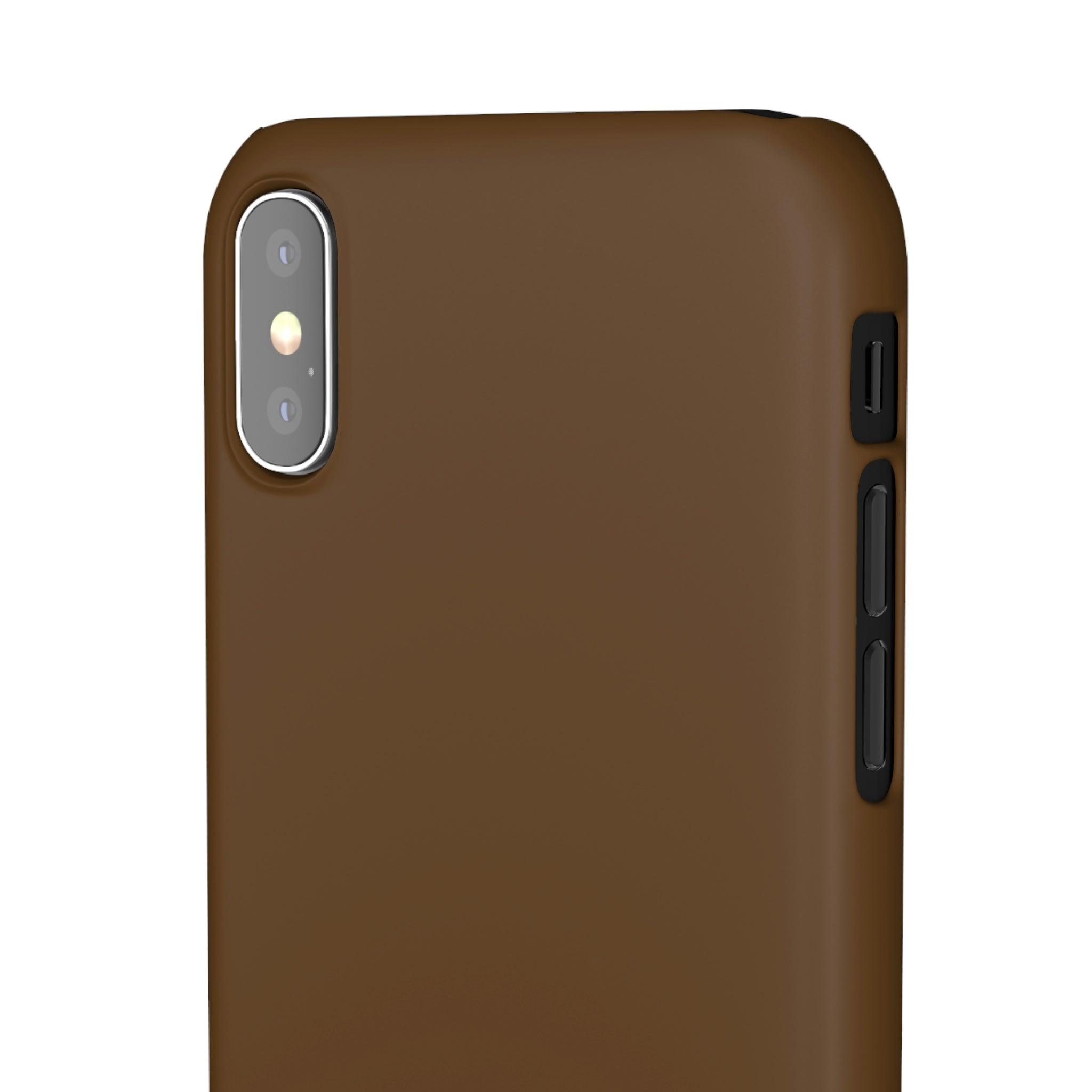 Dark Brown iPhone Case (Slim) Phone Case