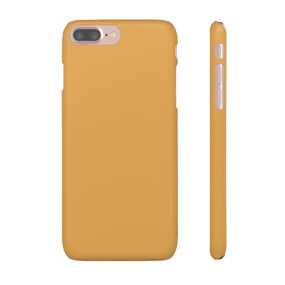 Indian Yellow iPhone Case (Slim) iPhone 7 Plus Glossy Phone Case