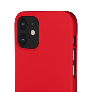 Cadmium Red iPhone Case (Slim) Phone Case