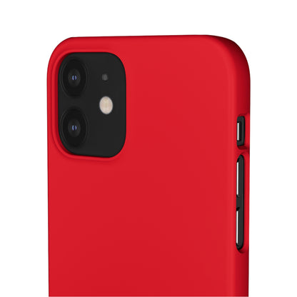 Cadmium Red iPhone Case (Slim) Phone Case