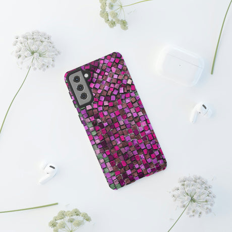 Purple Mosaic Android Case (Protective) Phone Case