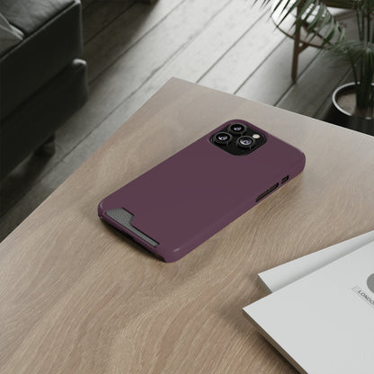 Eggplant iPhone Case (Card) Phone Case