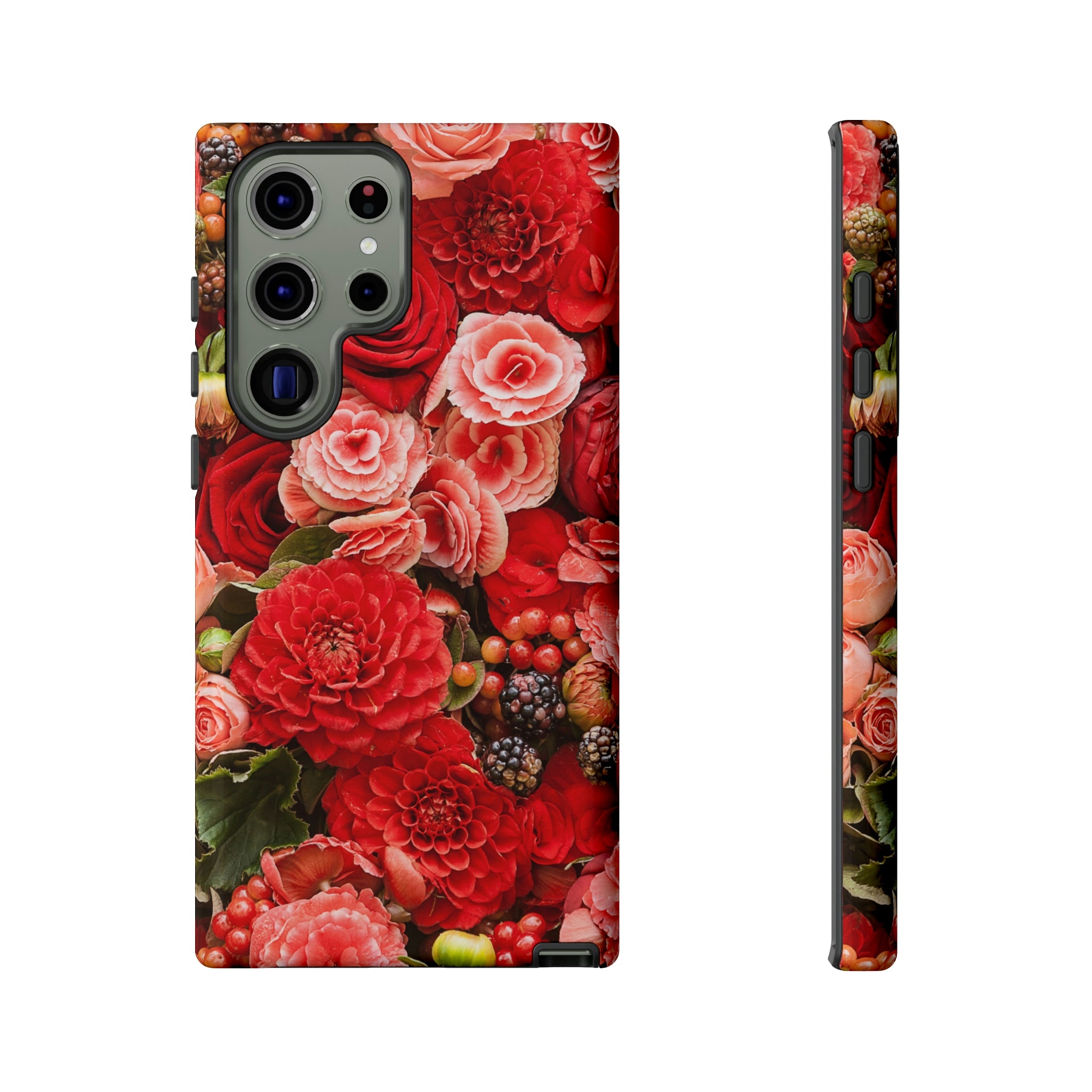 Flower Wall Android Case (Protective) Samsung Galaxy S23 Ultra Glossy Phone Case