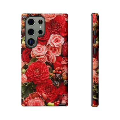 Flower Wall Android Case (Protective) Samsung Galaxy S23 Ultra Glossy Phone Case