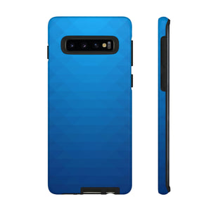 Gradient Blue Android Case (Protective) Samsung Galaxy S10 Glossy Phone Case