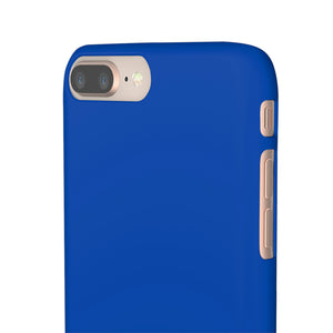 Cobalt Blue iPhone Case (Slim) Phone Case