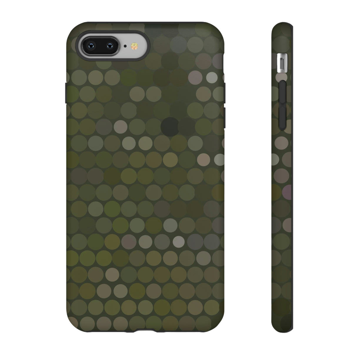 Military Dot Camo Phone case iPhone 8 Plus Matte Phone Case