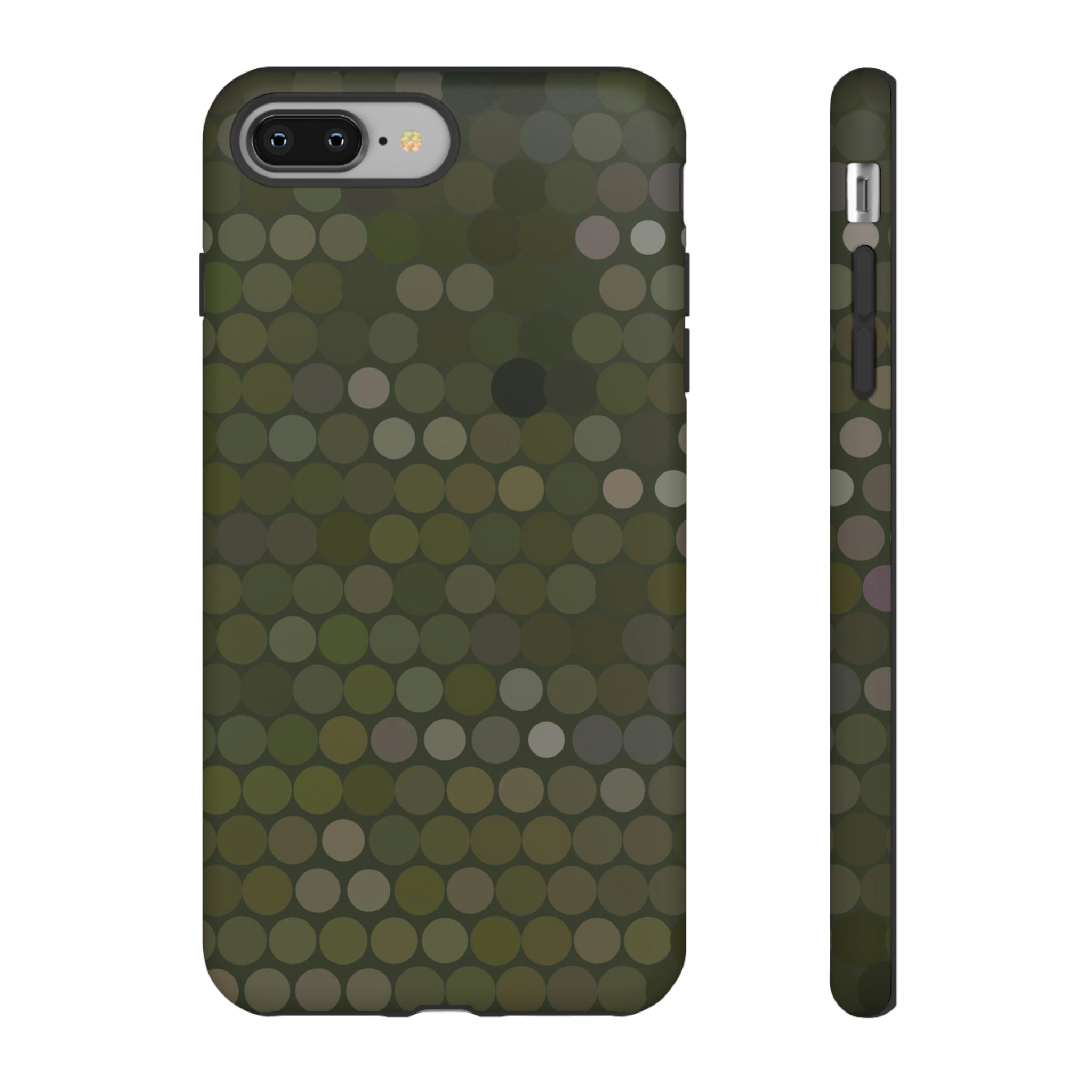 Military Dot Camo Phone case iPhone 8 Plus Matte Phone Case