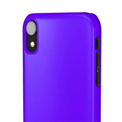 Electric Indigo iPhone Case (Slim) Phone Case