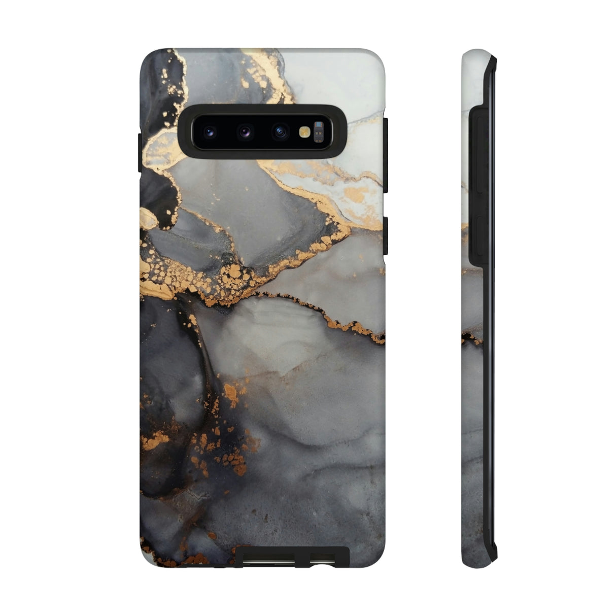 Grey Marble Android Case (Protective) Samsung Galaxy S10 Matte Phone Case