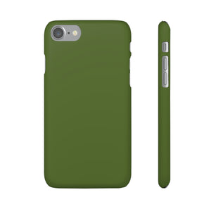 Dark Olive Green iPhone Case (Slim) iPhone 7 Matte Phone Case