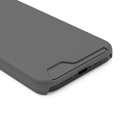 Dim Gray iPhone Case (Card) Phone Case