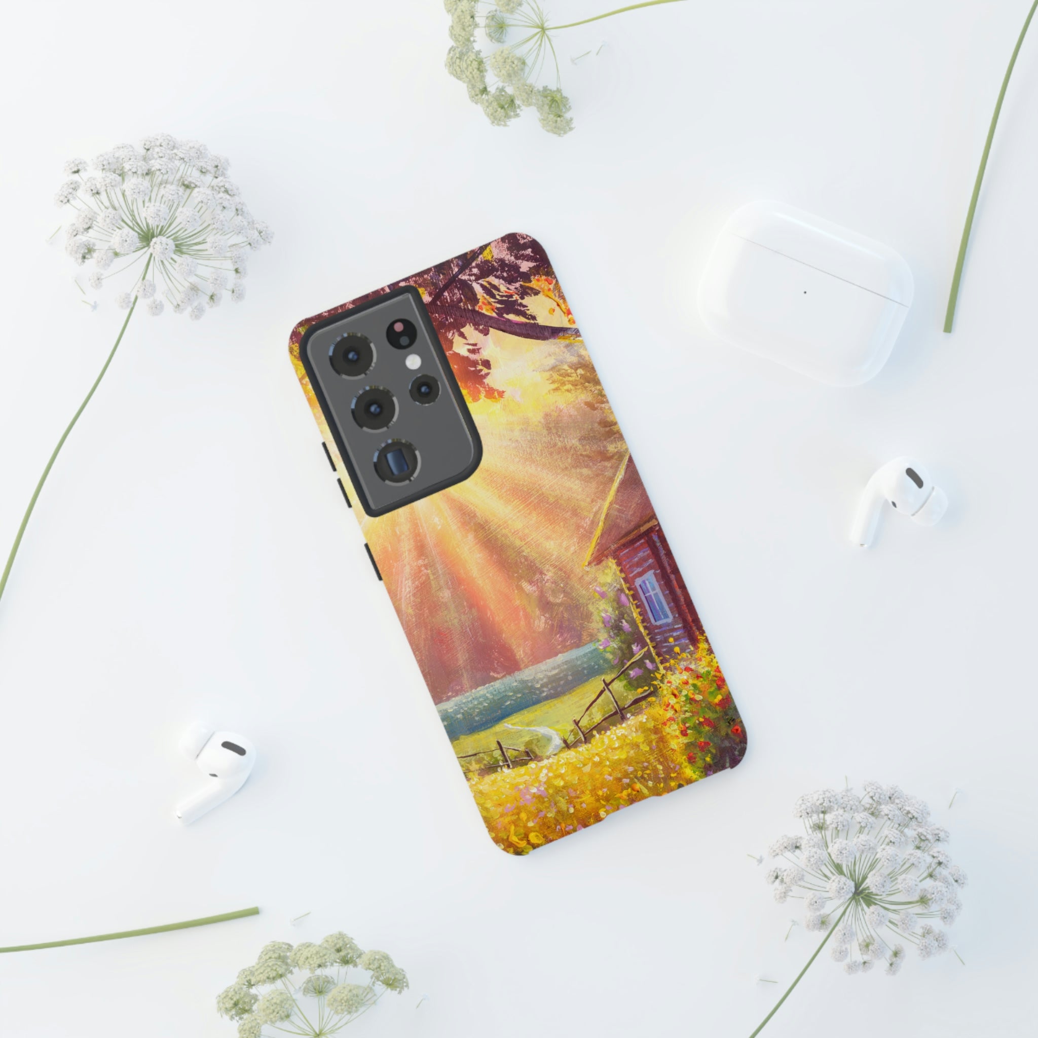 Flower Bushes Android Case (Protective) Phone Case