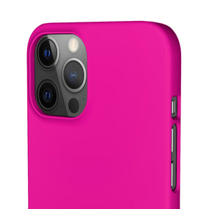 Hollywood Cerise iPhone Case (Slim) Phone Case