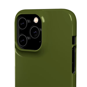 Army Green iPhone Case (Slim) Phone Case