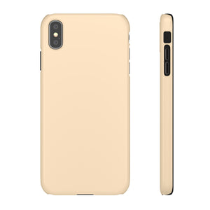 Bisque iPhone Case (Slim) iPhone XS MAX Glossy Phone Case