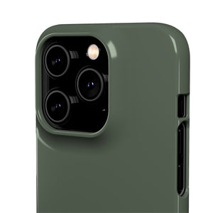 Ebony Green iPhone Case (Slim) Phone Case