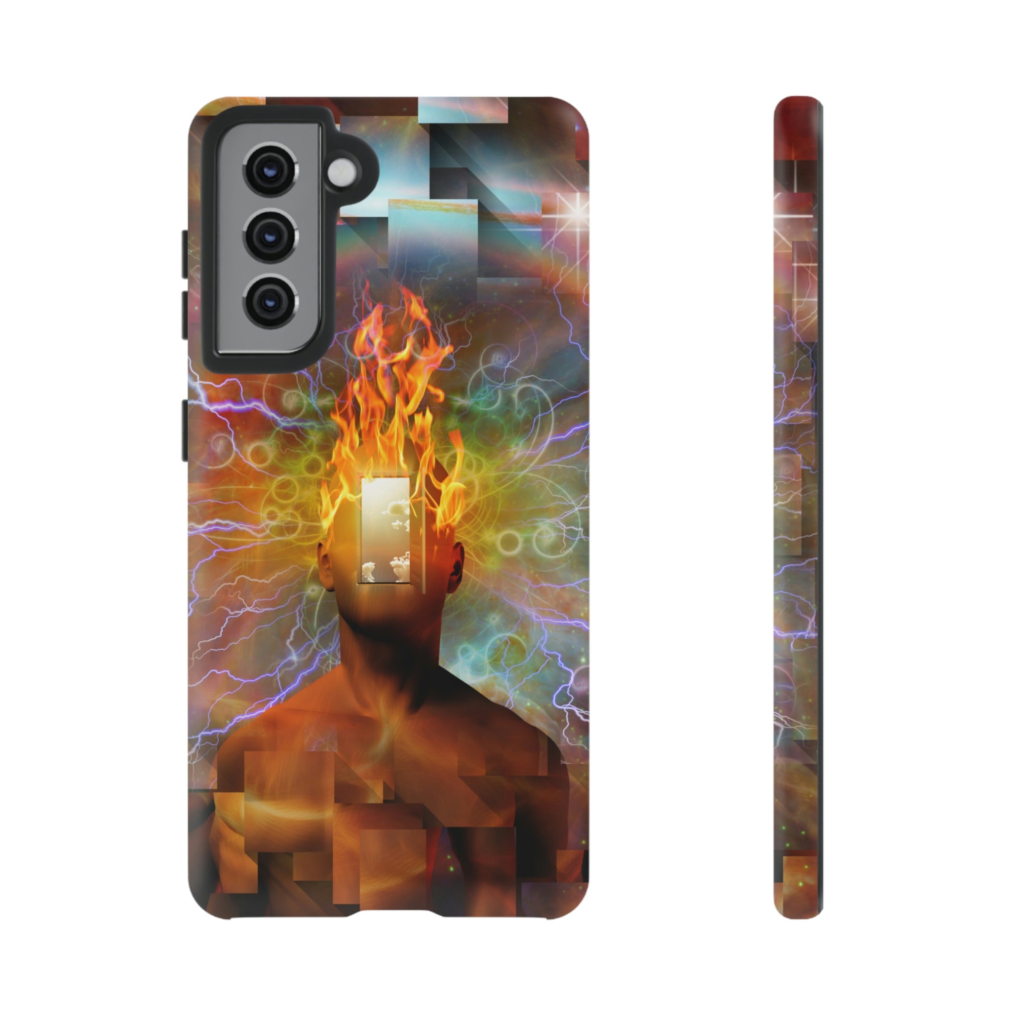 Burning Mind Android Case (Protective) Samsung Galaxy S21 Matte Phone Case