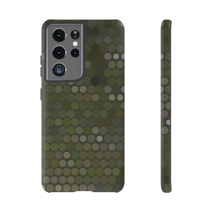 Military Dot Camo Phone case Samsung Galaxy S21 Ultra Matte Phone Case