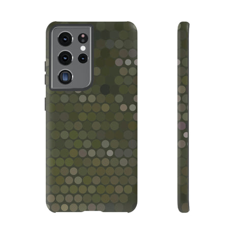 Military Dot Camo Phone case Samsung Galaxy S21 Ultra Matte Phone Case