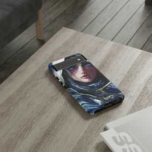 Paladin Girl Blue Eyes Android Case (Protective) Phone Case